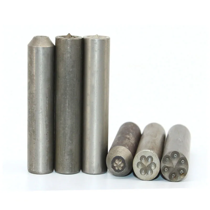 Rivet Setter Tool - 半チューブリベットパンチ、カーリング、フリンジ、ウィロー、辞書式フラワーツール、リベット機、チゼル、234567810