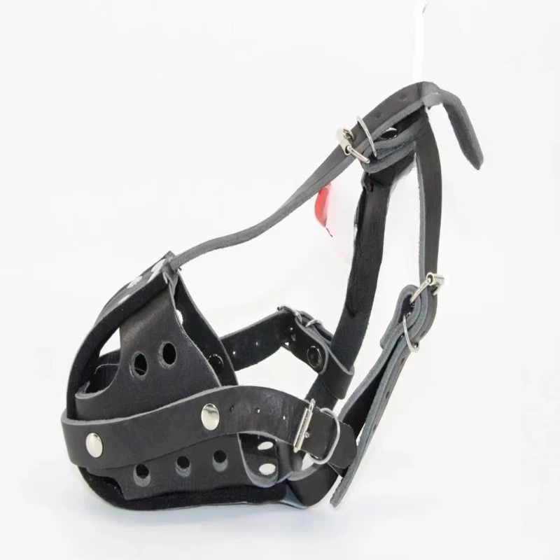 Leatherwork Training - 戦術犬用革製トレーニングペットマズル