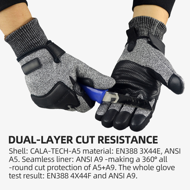 XYEHS F レベル耐切創戦術用手袋 - HPPE & ヤ - Leatherworking Leveling のレビューと価格