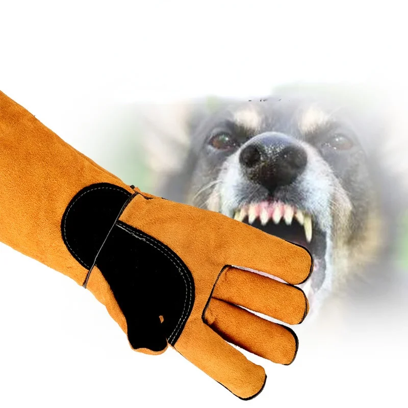 ペット用牛革手袋,咬傷防止,ヘビ,トカゲ,猫と犬,ガーデニン - Leatherwork Training のレビューと価格