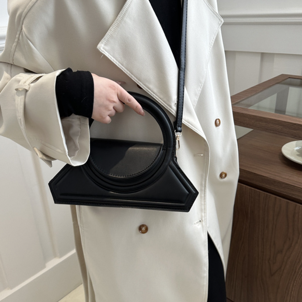 ソリッドカラーのPUレザーのエレガントなトートバッグ、多用途 - Vintage Leatherwork のレビューと価格