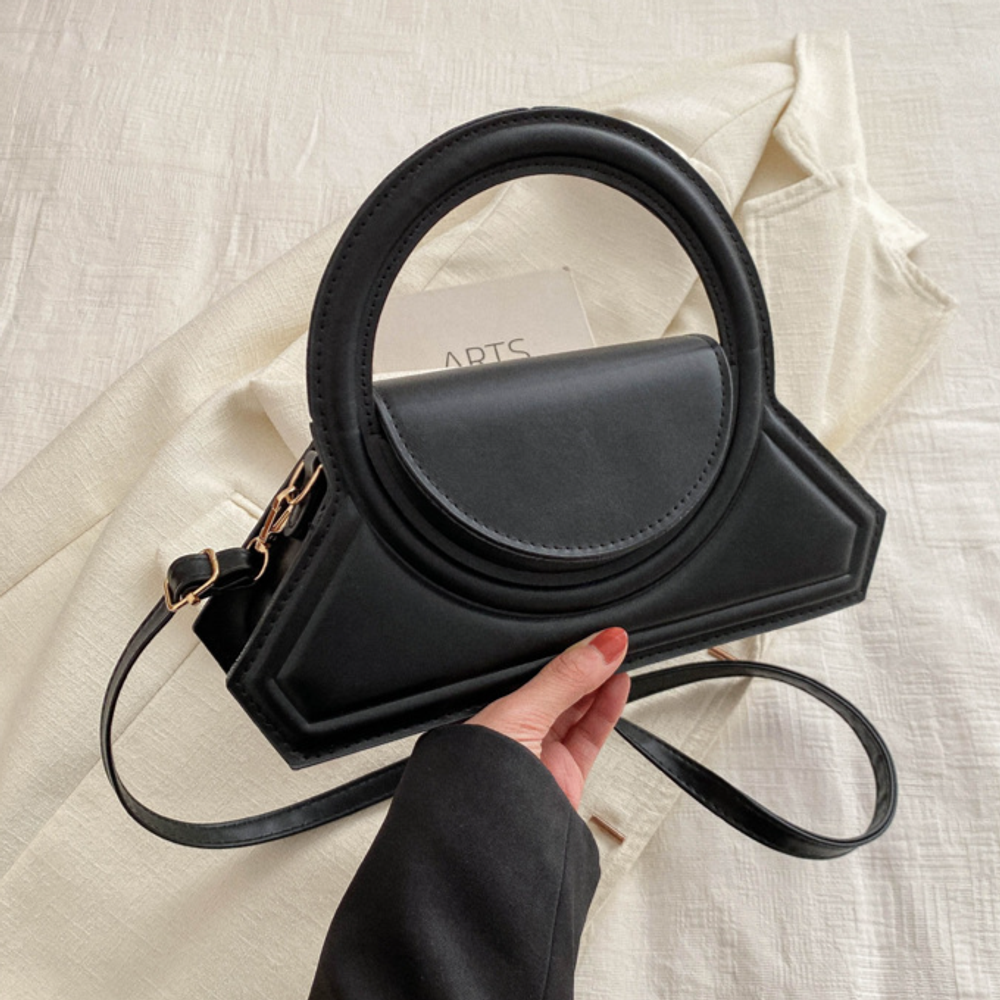 ソリッドカラーのPUレザーのエレガントなトートバッグ、多用途 - Vintage Leatherwork のレビューと価格