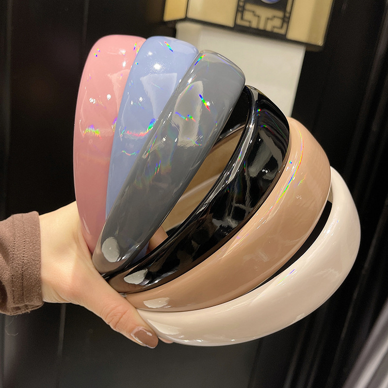 女性用パテントレザーヘッドバンド,厚くて丈夫なヘアバンド,女 - Leatherwork Rings のレビューと価格