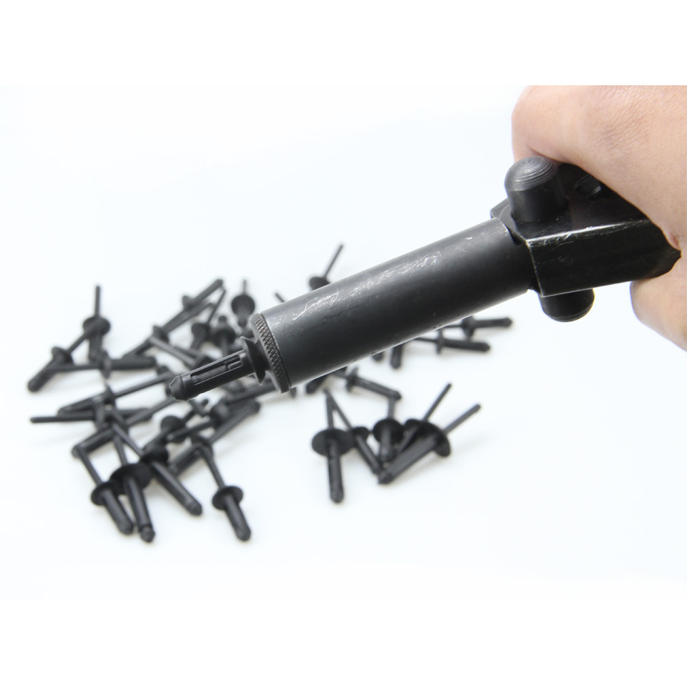 プラスチックリベットガン 7 インチポリハンドリベッターキッ - Rivet Setter Tool のレビューと価格