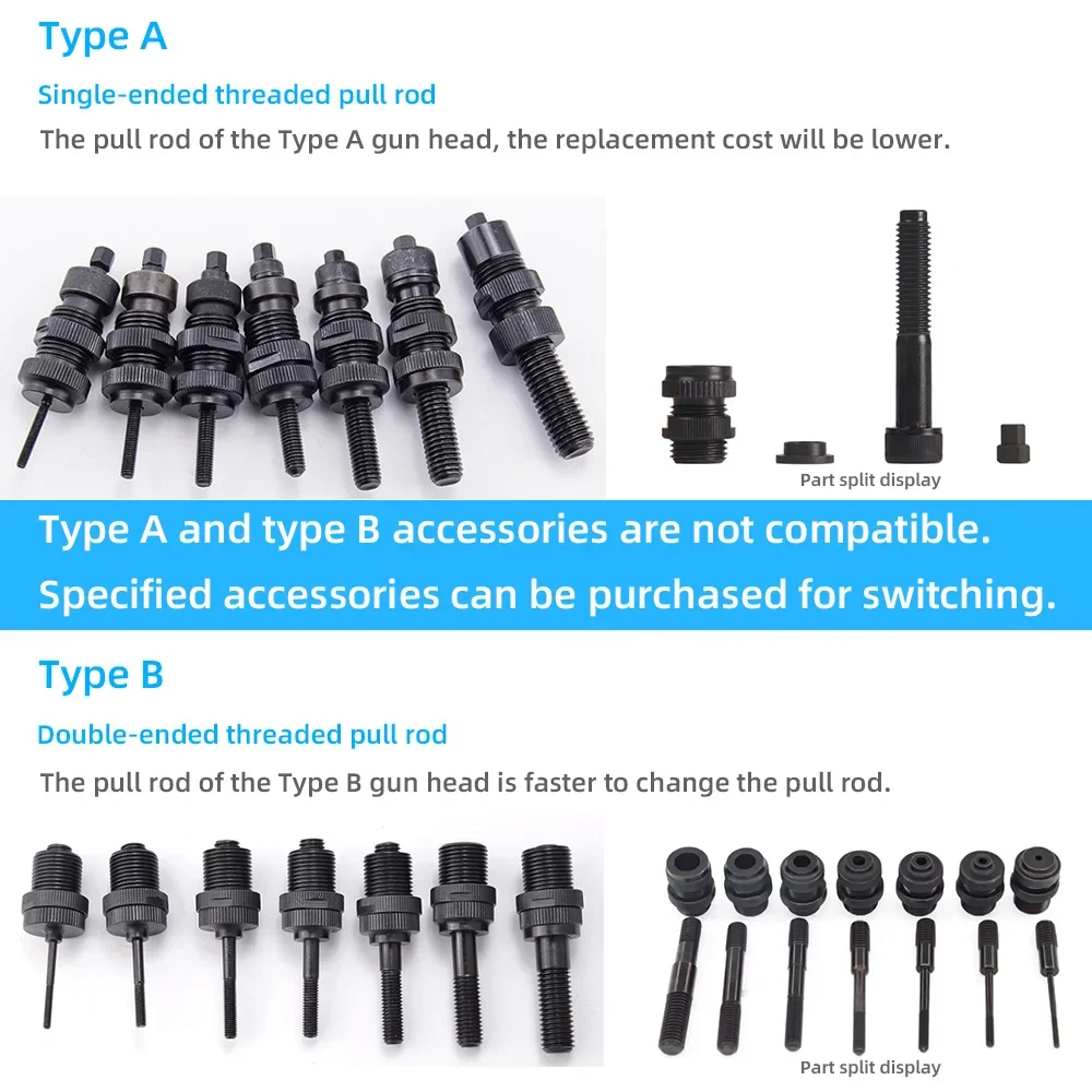 油圧式空気圧式リベットガン,リベット設定,リベットメートルM - Rivet Setter Tool のレビューと価格