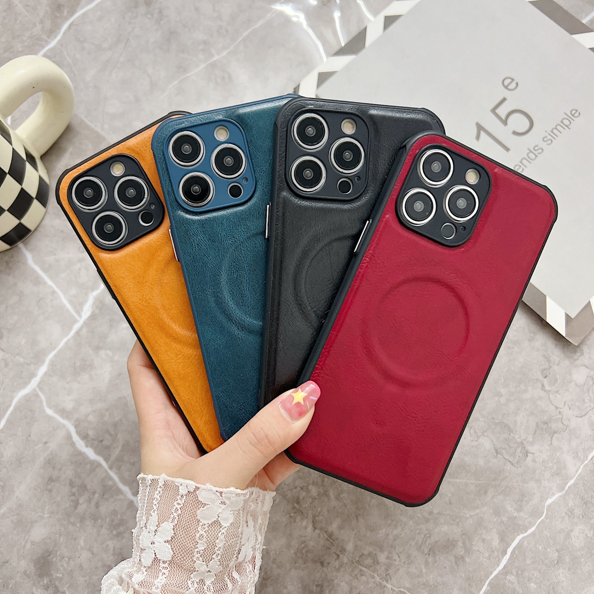 Apple iPhone 11 12 13 14 15 16 - Leatherwork Drawing のレビューと価格