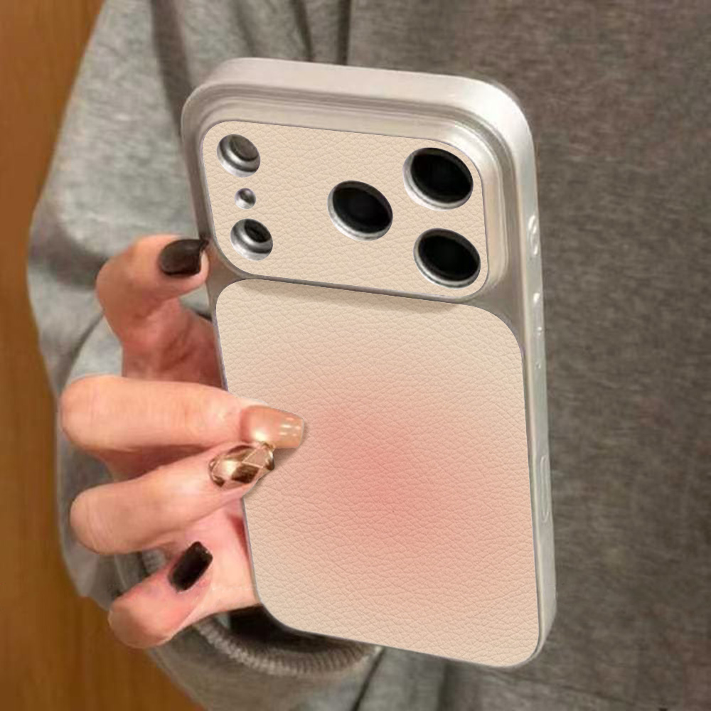 ライチ柄スマホケース iPhone 16 15 13 14  - Leatherwork Drawing のレビューと価格