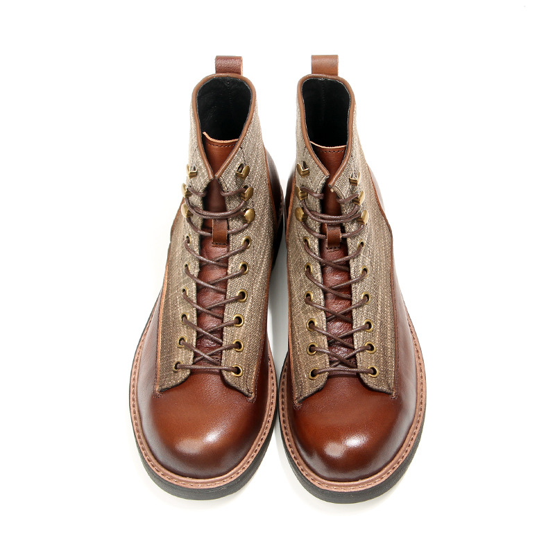 YETTIES メンズ ショートトゥ アメカジ コンバットブ - Vintage Leatherwork のレビューと価格