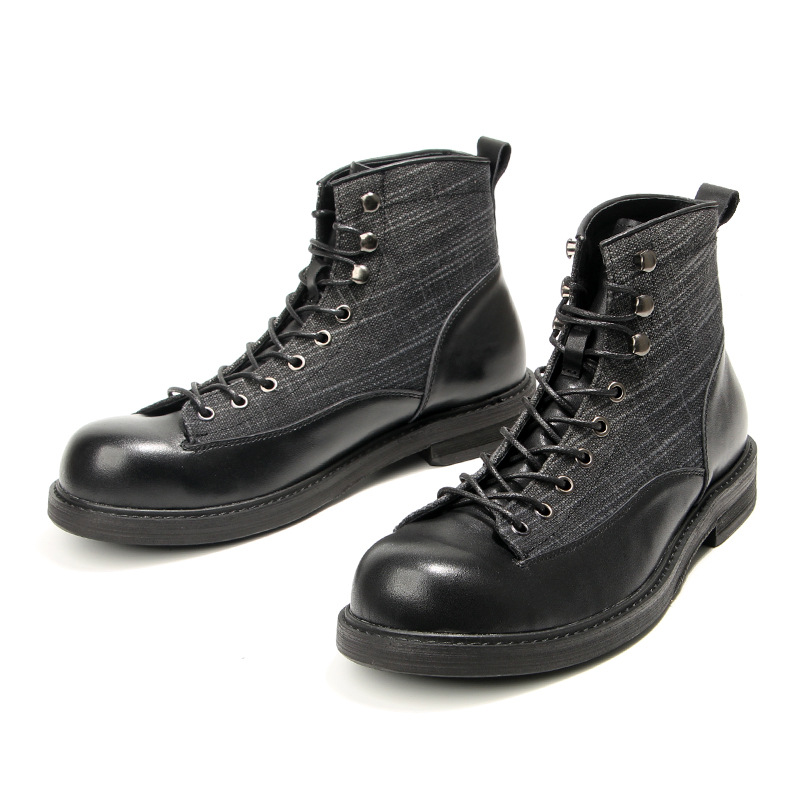 YETTIES メンズ ショートトゥ アメカジ コンバットブ - Vintage Leatherwork のレビューと価格