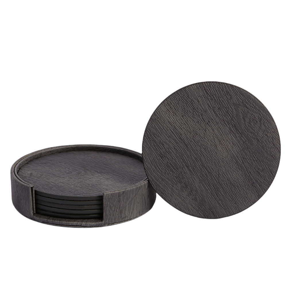 WOTOR 6 ピース/ロットサークル木目調レザー無縫製糸コ - Leatherwork Rings のレビューと価格
