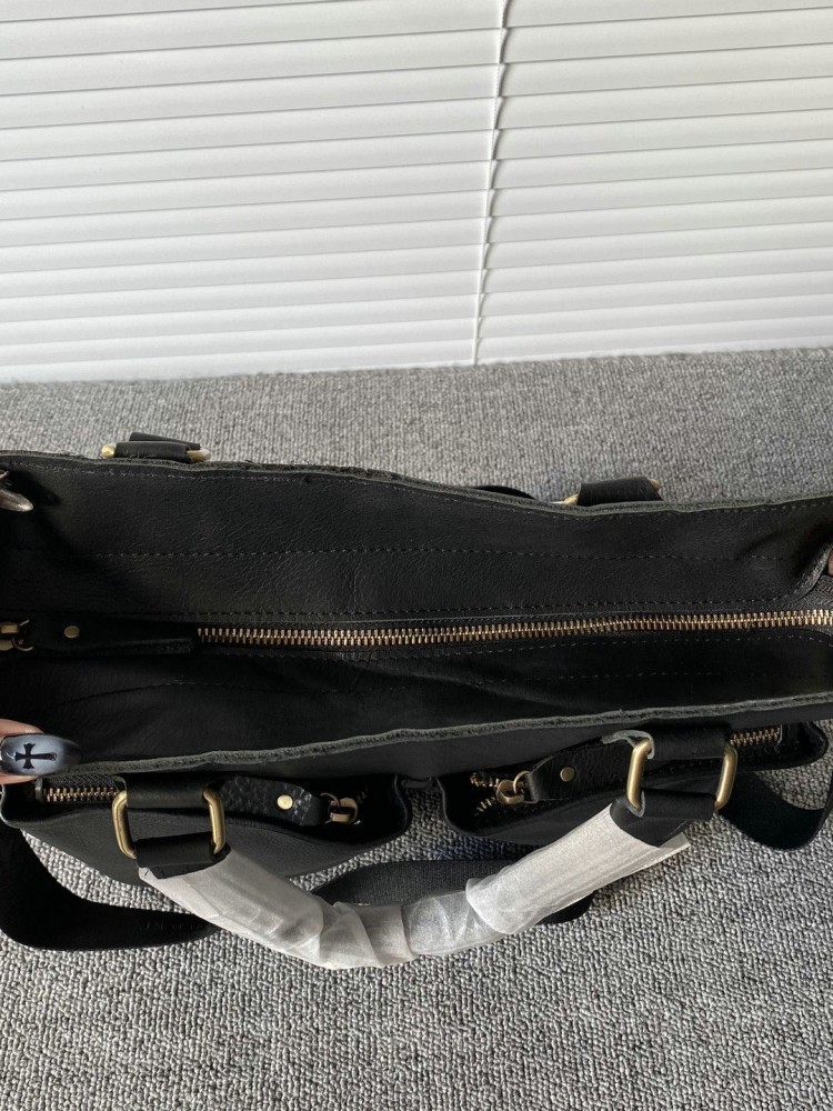 ヴィンテージ牛革メンズブリーフケース本革トートハンドバッグ手 - Vintage Leatherwork のレビューと価格