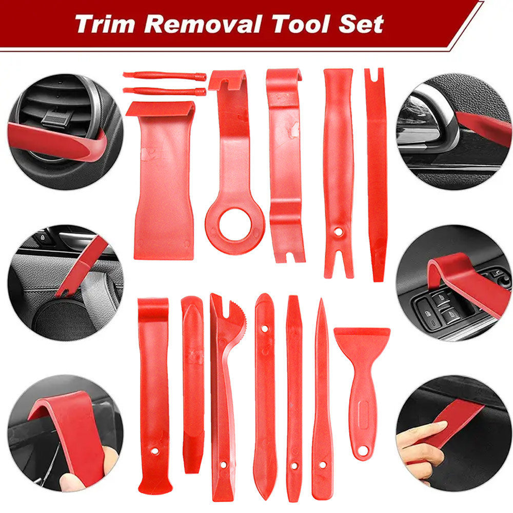 車のトリム除去ツールキット ドア/パネル/オーディオダッシュ - Rivet Setter Tool のレビューと価格