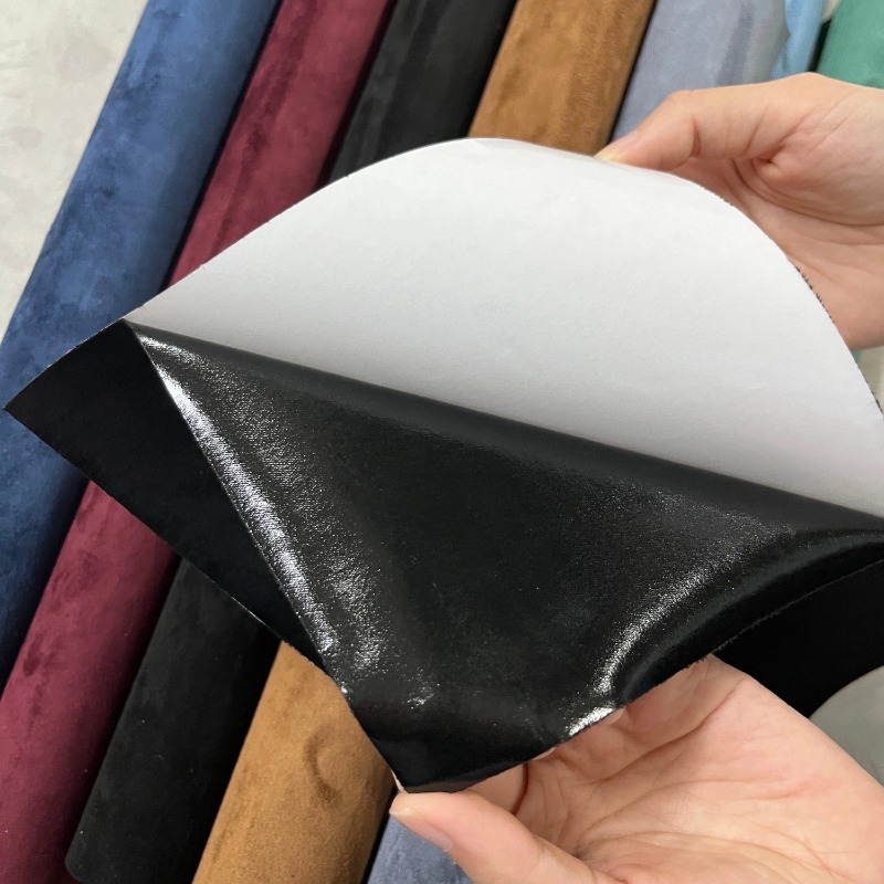 豪華なスエード自己粘着革スエード生地ベルベットの布車の内装修 - Leatherwork Vise のレビューと価格
