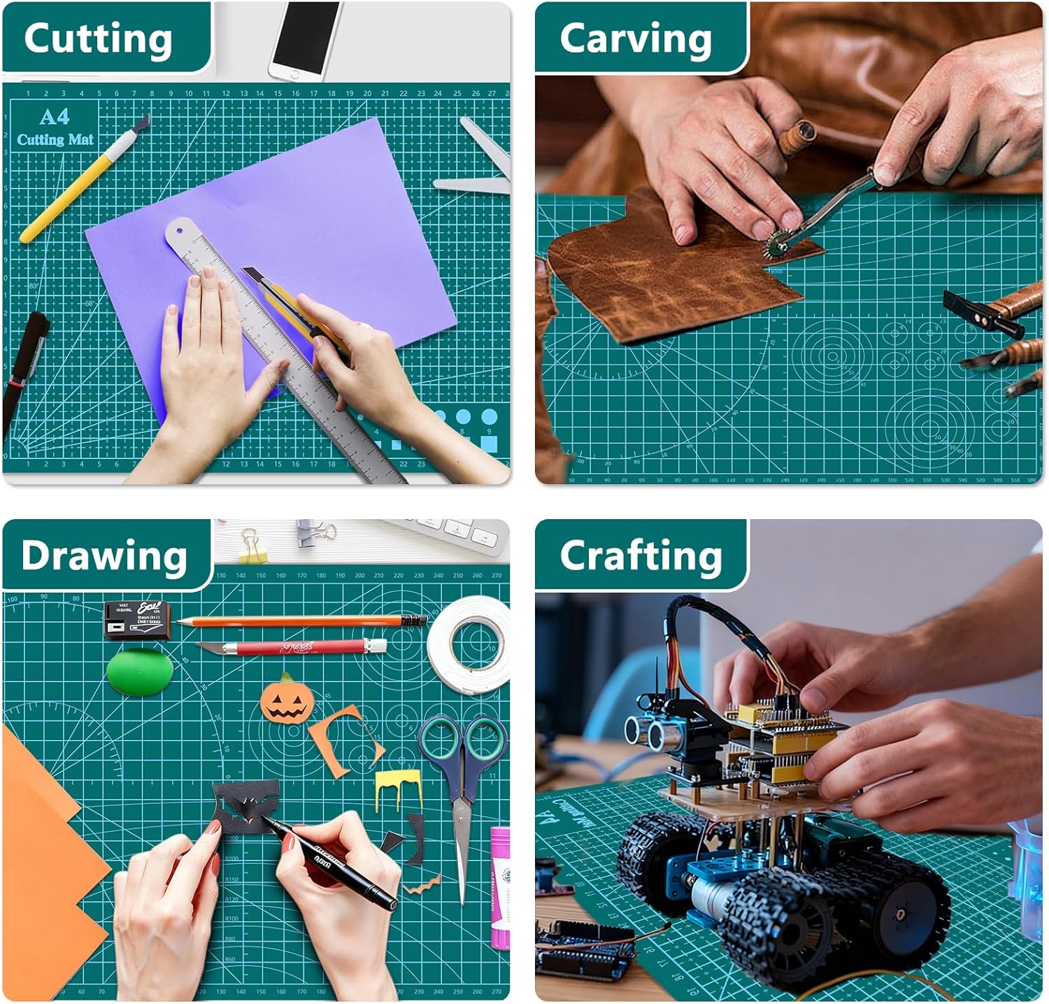 カッティングマット ワークベンチ パッチワーク カットパッド - Leatherwork Vise のレビューと価格