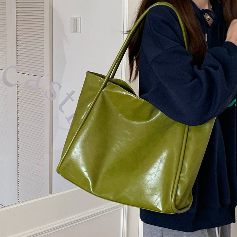 2026 女性新ヴィンテージショルダーバッグ女性の仕事通勤大 - Vintage Leatherwork のレビューと価格