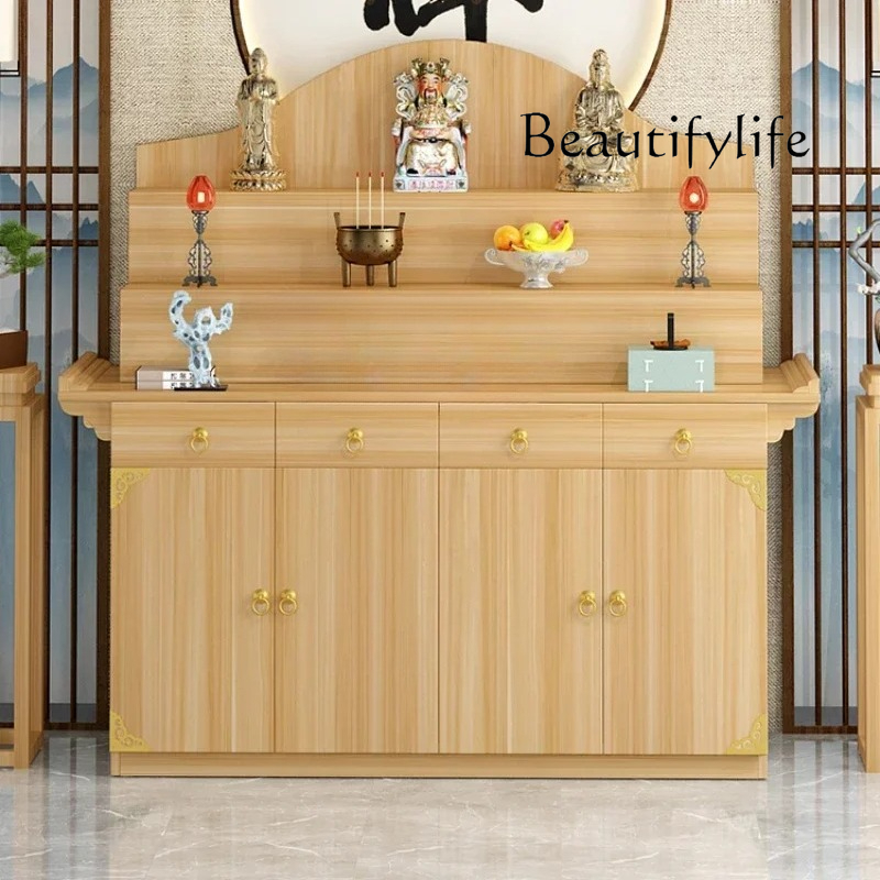 新しい中国風の祭壇香炉テーブル仏神社家庭用中ホール祈り祭壇テ - Leatherwork Desk のレビューと価格