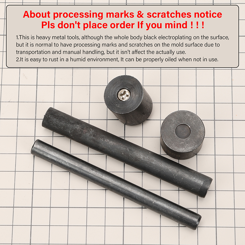 Wuta-プロのスナップボタンセッター、取り付け金型ツール、 - Rivet Setter Tool のレビューと価格