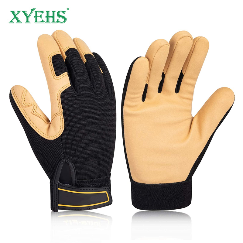 Xyehs-軽量作業用手袋、耐久性とソフトメカニック用手袋、 - Leatherworking Leveling のレビューと価格