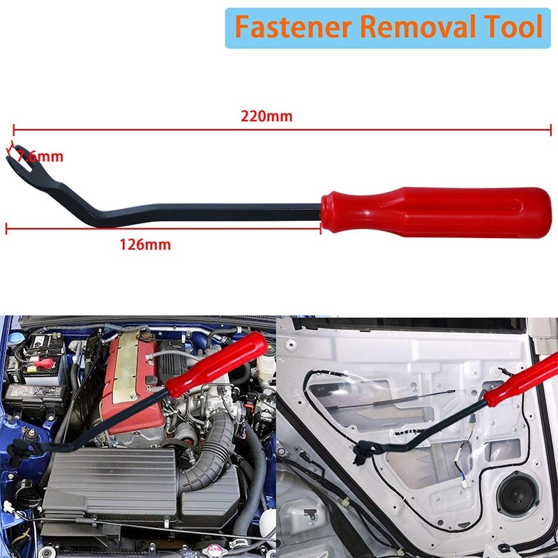 混合サイズ車のプラスチックリテーナクリップ自動車フェンダープ - Rivet Setter Tool のレビューと価格