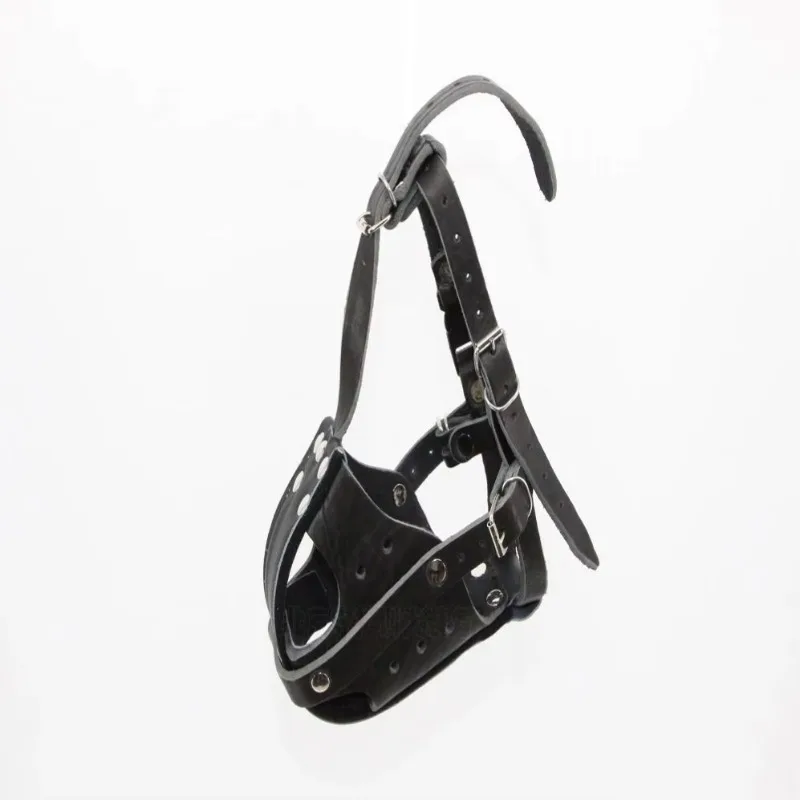 戦術犬用革製トレーニングペットマズル - Leatherwork Training のレビューと価格