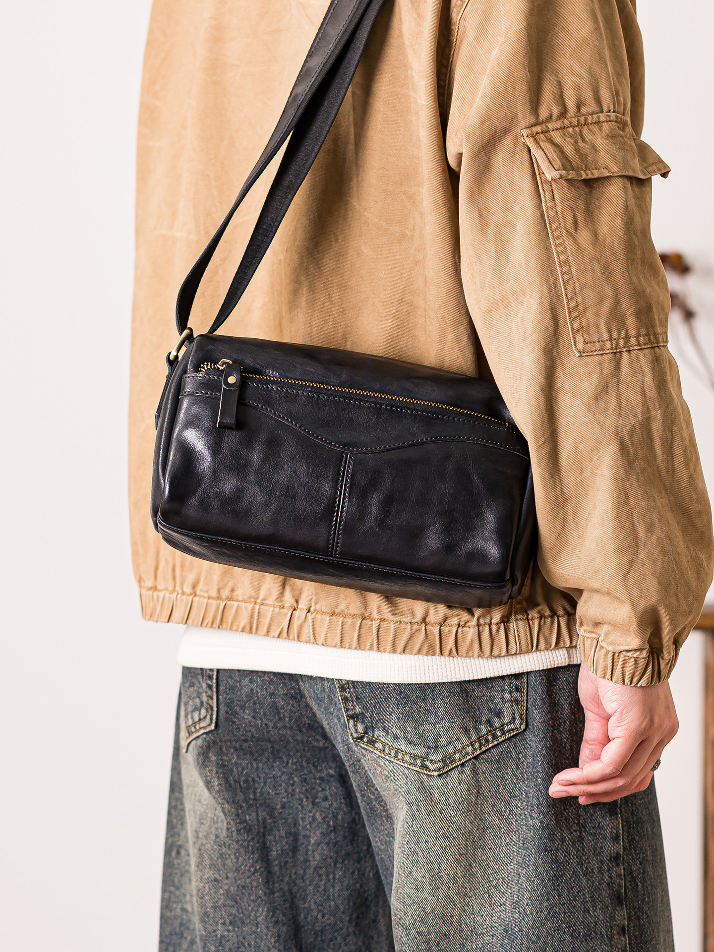PNDME オーガナイザーによる手作りヴィンテージ本革メンズ - Vintage Leatherwork のレビューと価格