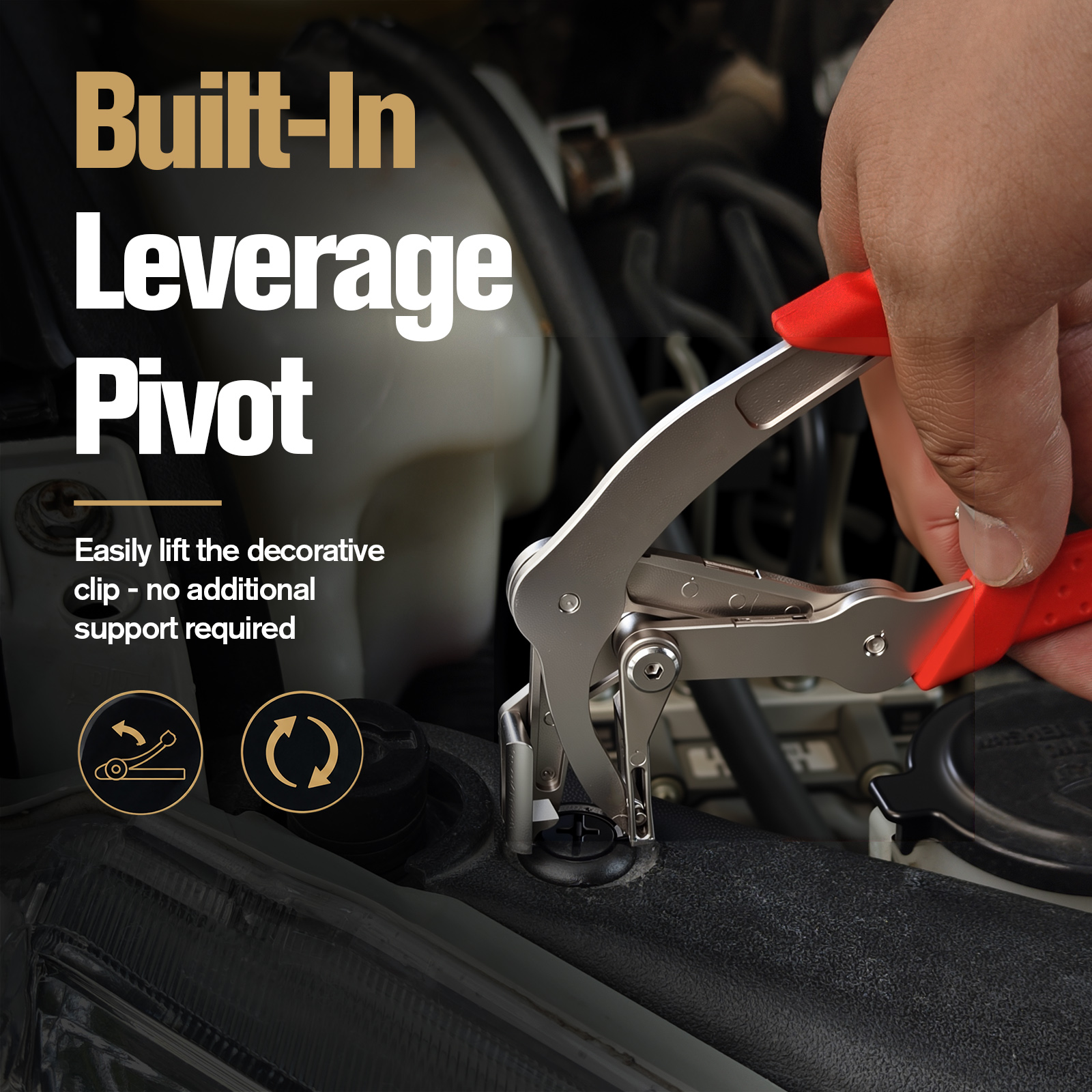 40個の自動車用ファスナークリップ付きカープライヤー、パネル - Rivet Setter Tool のレビューと価格