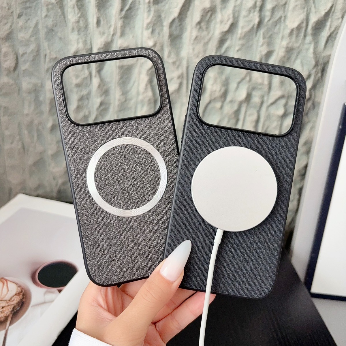 電話ケース Honor 600 Pro 用高級磁気布パターン - Leatherwork Drawing のレビューと価格