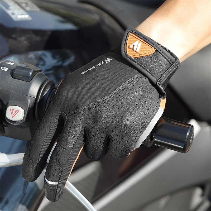 WEST BIKING 秋冬メンズフルフィンガーサイクリング - Leather Work Winter Gloves のレビューと価格